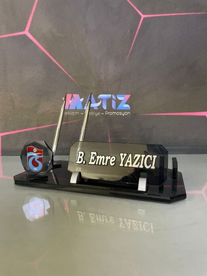 Trabzonspor Logolu Masa İsimliği