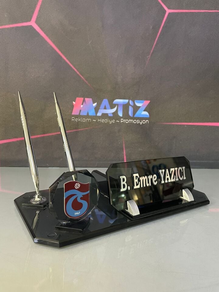 Trabzonspor Logolu Masa İsimliği