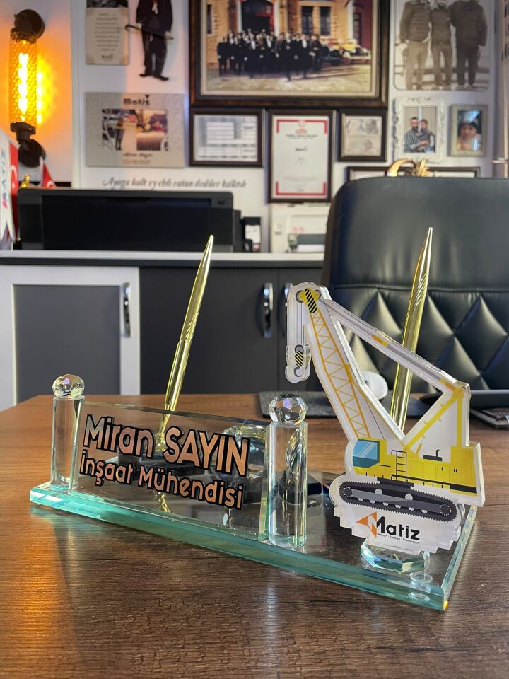 İnşaat Mühendisi Masa İsimliği