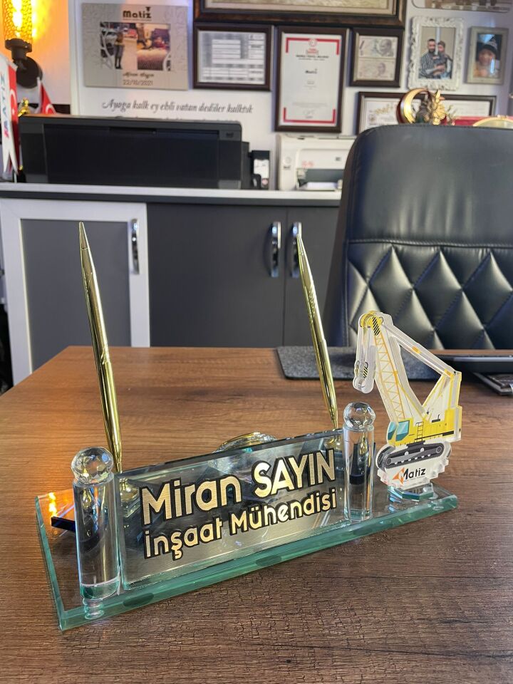 İnşaat Mühendisi Masa İsimliği