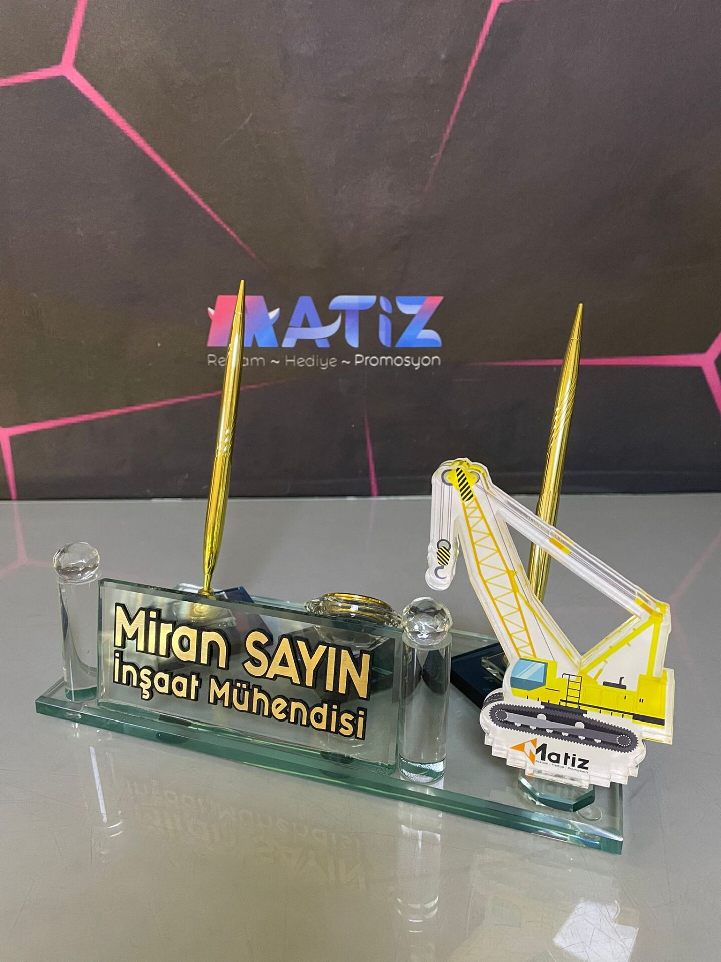 İnşaat Mühendisi Masa İsimliği