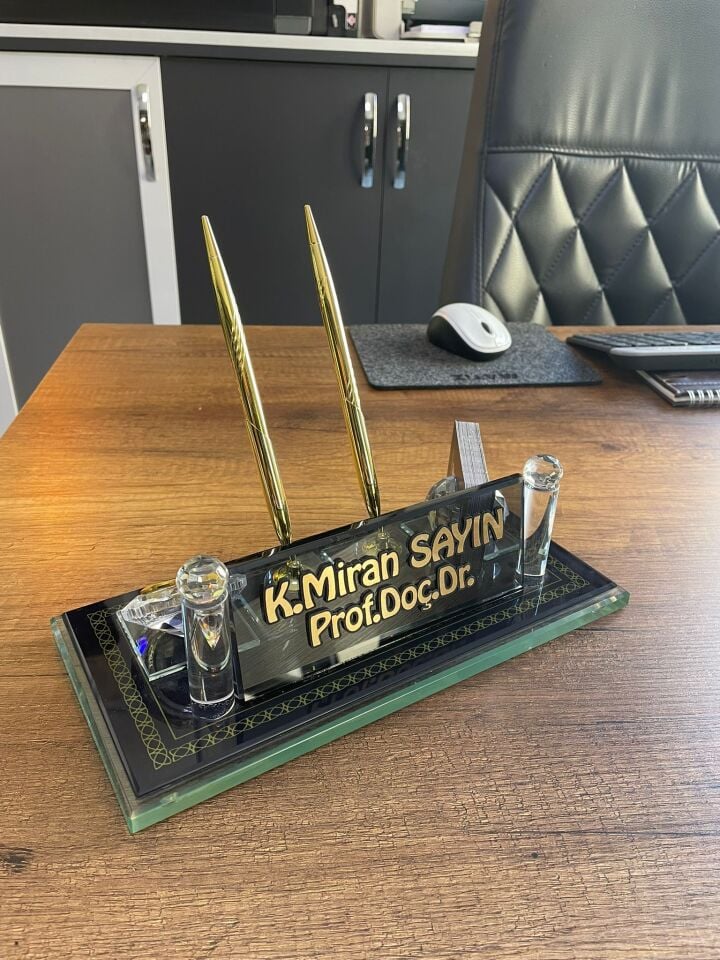 UV Baskılı Modern İsimlik