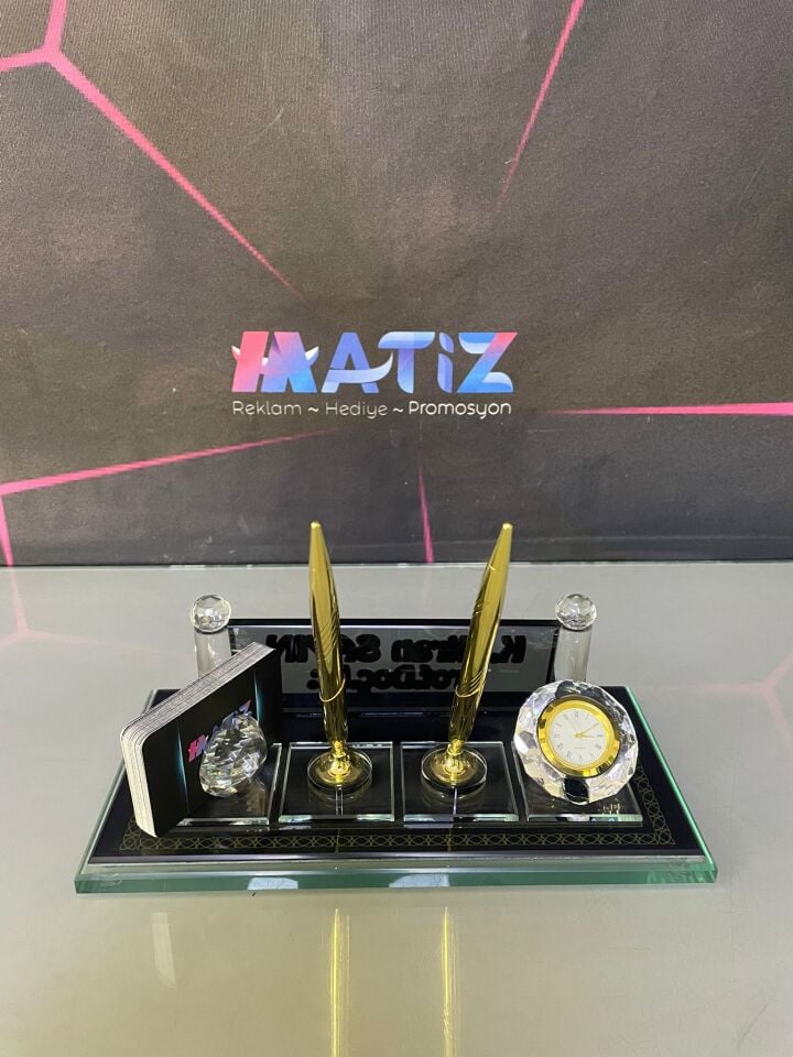 UV Baskılı Modern İsimlik