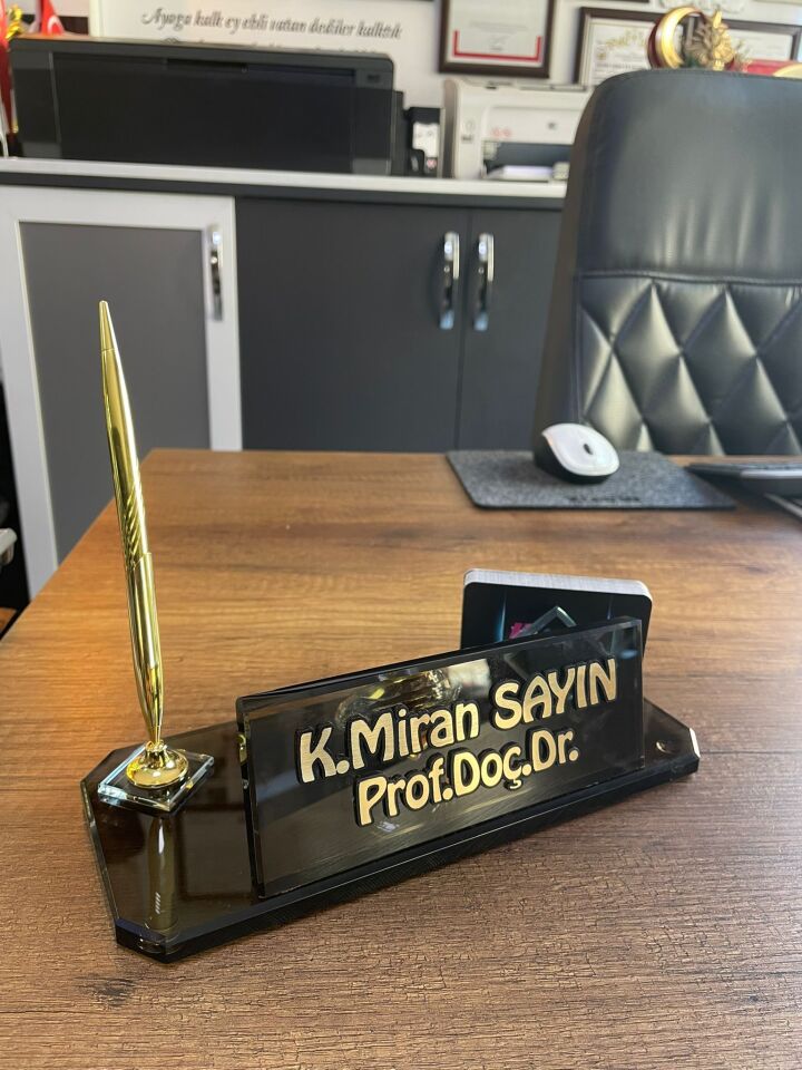 Bronz Renk Masa İsimliği