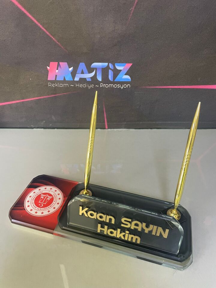 Adalet Bakanlığı Logolu İsimlik