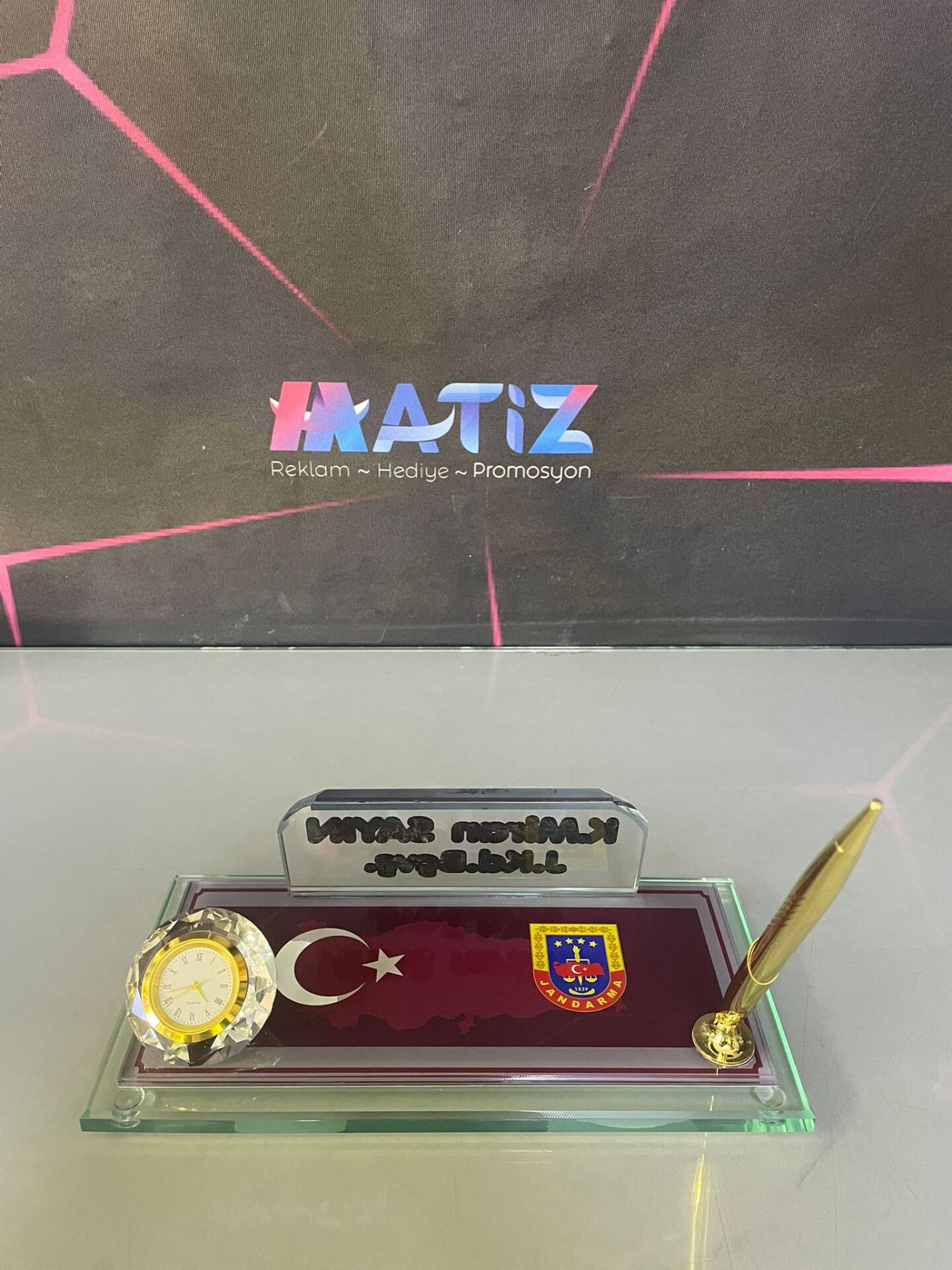 Jandarma Logolu İsimlik