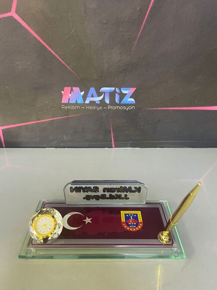 Jandarma Logolu İsimlik