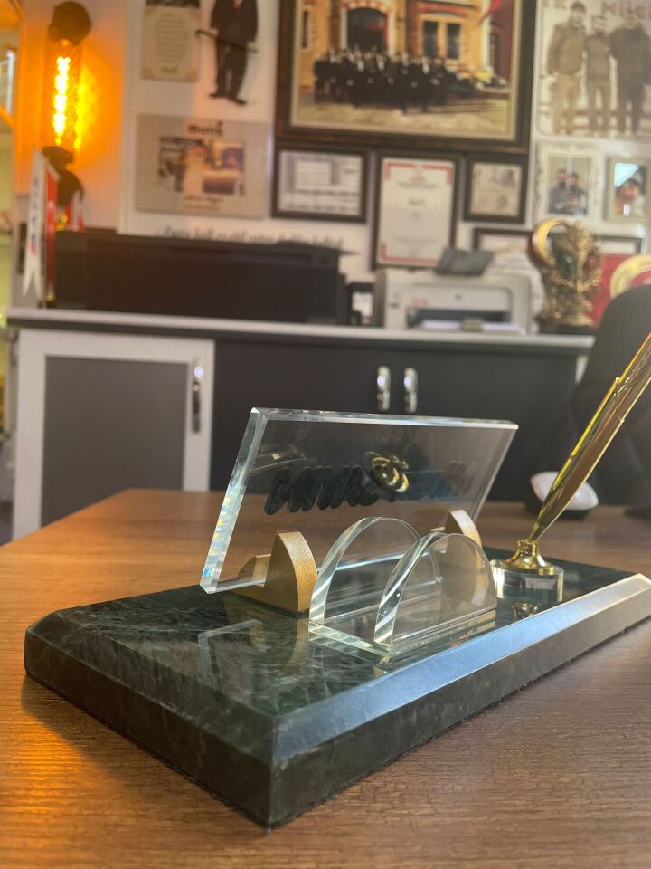 Yeşil Mermer İsimlik