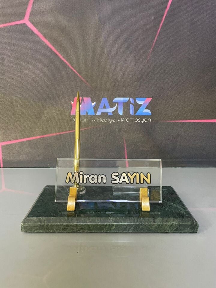 Yeşil Mermer İsimlik