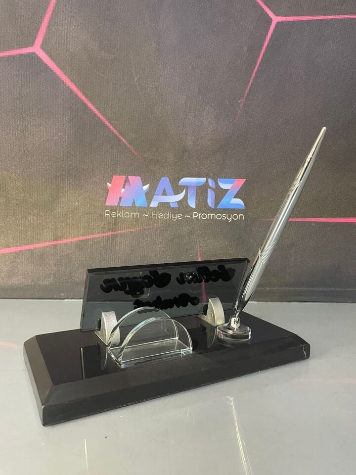 Siyah Mermer İsimlik