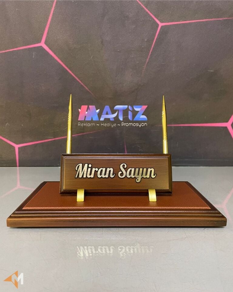 Kalemli Set Deri İsimlik