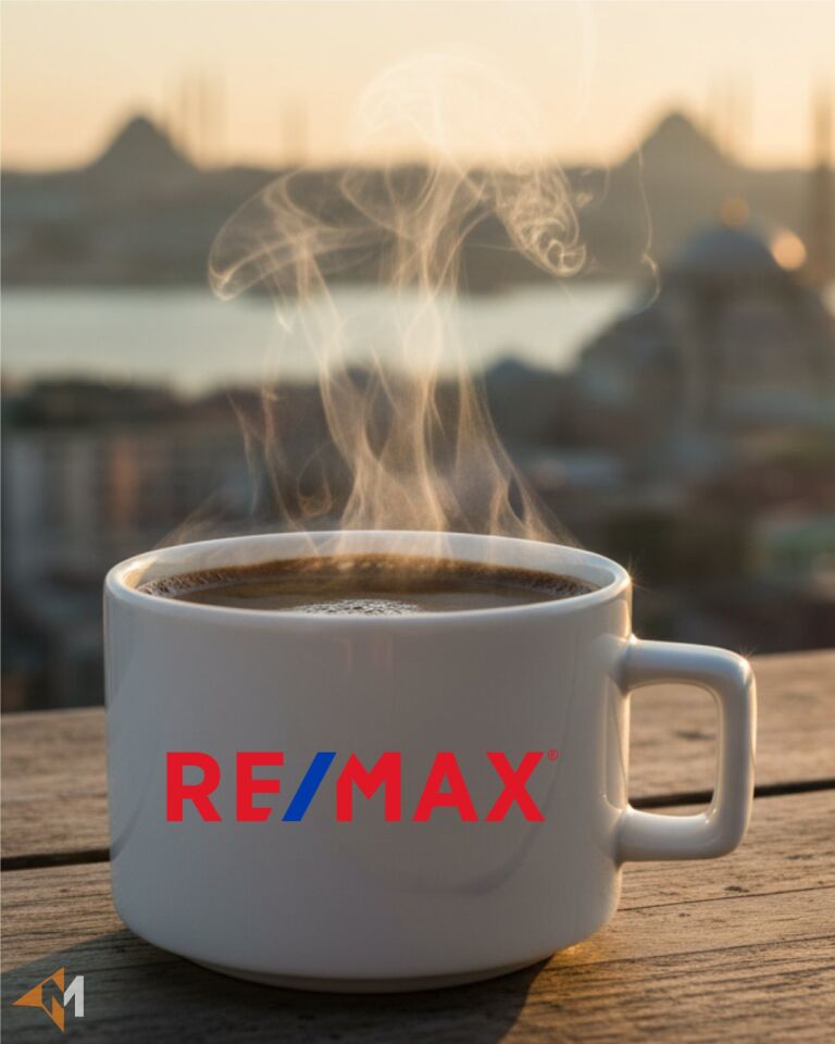 Ahşap Tabaklı Logolu Nescafe Fincanı