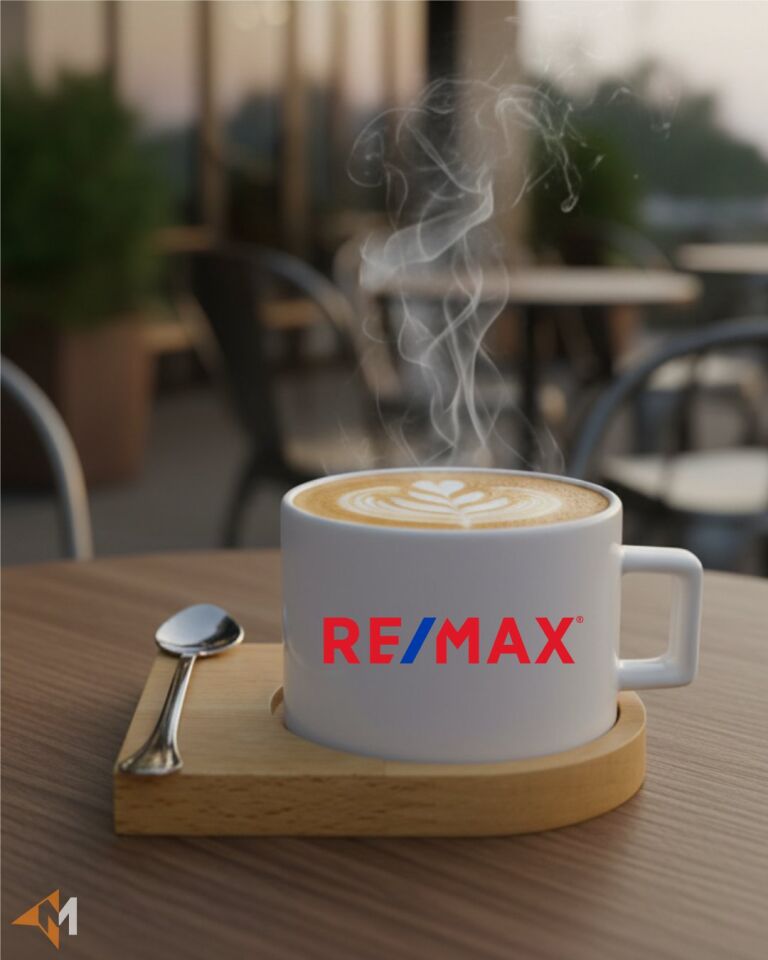 Ahşap Tabaklı Logolu Nescafe Fincanı