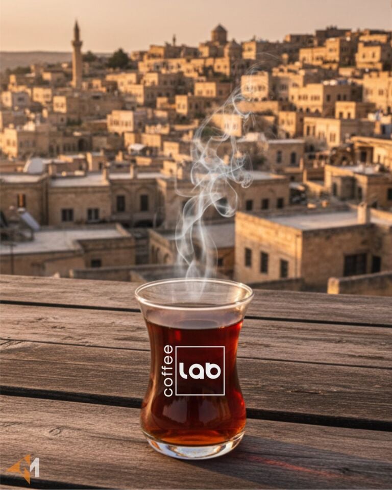 Kafelere Özel Logolu Çay Bardağı