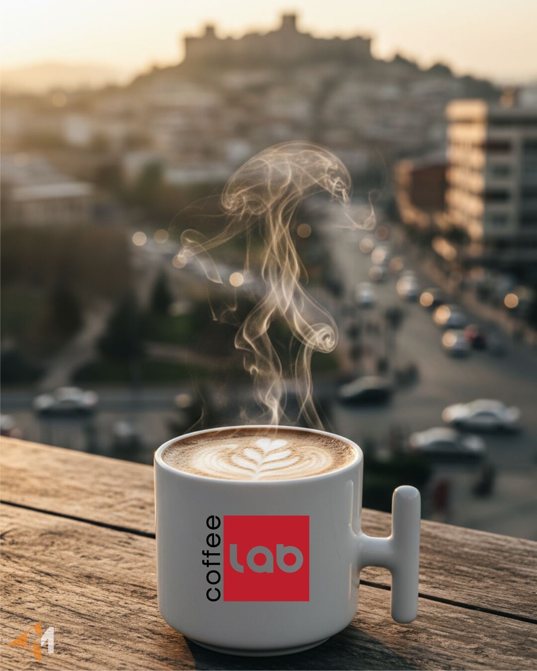 Kafelere Özel Logo Baskılı Fincan