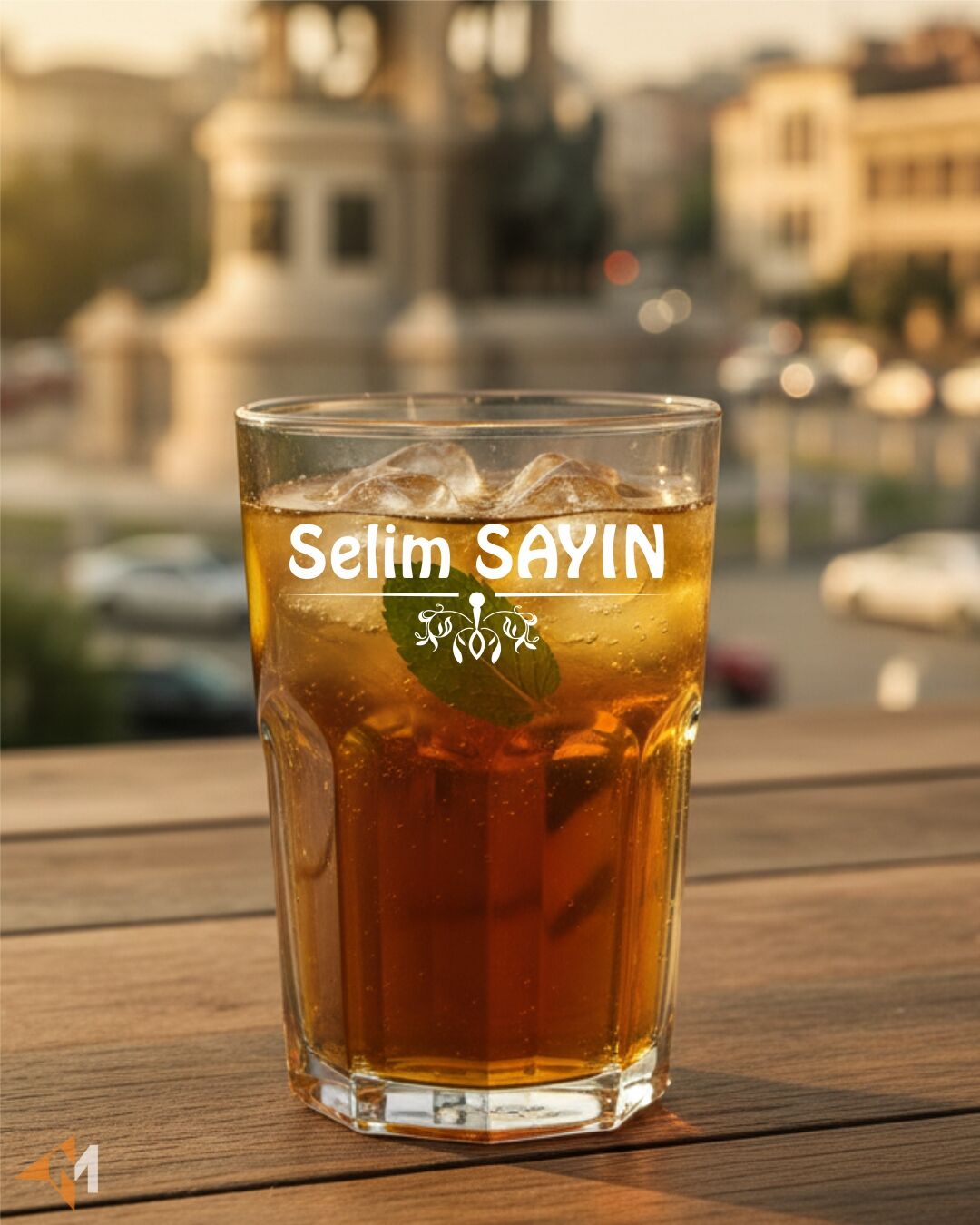 Lazer Baskılı Su Bardağı