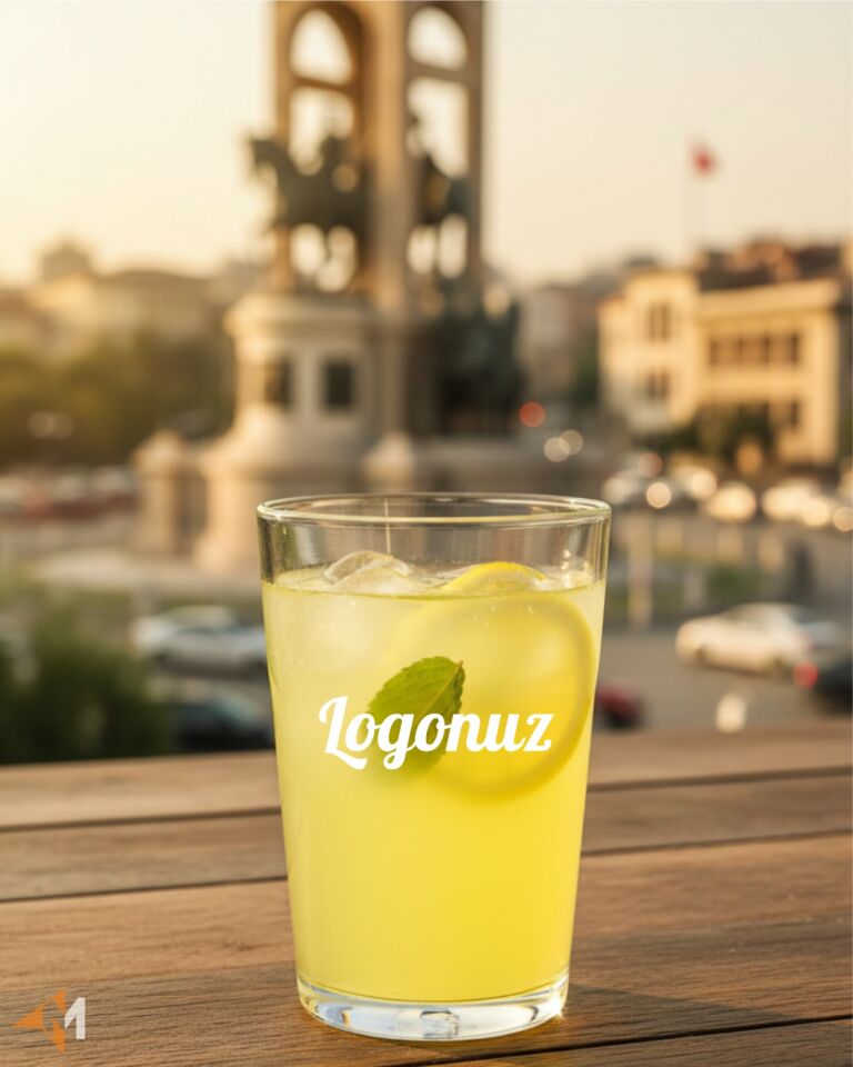 Logonuza Özel Su Bardağı