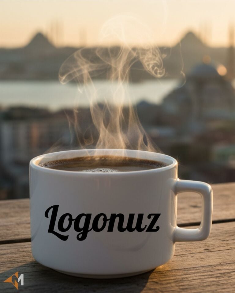 Firma Logolu Nescafe Fincanı