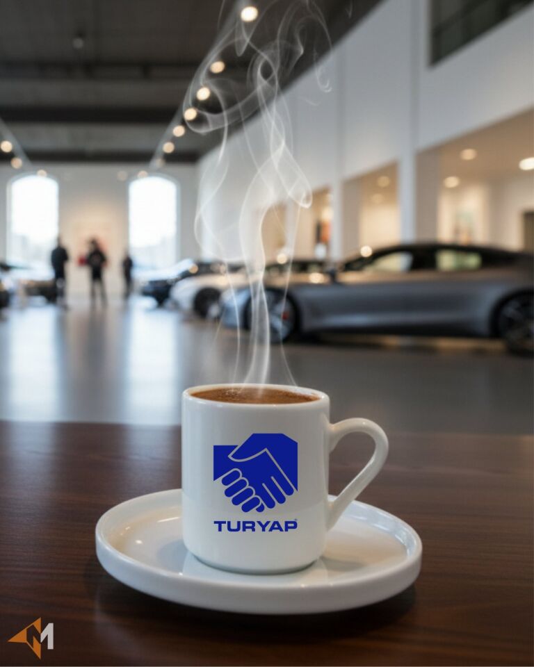 Emlak Firması Logolu Kahve Fincanı