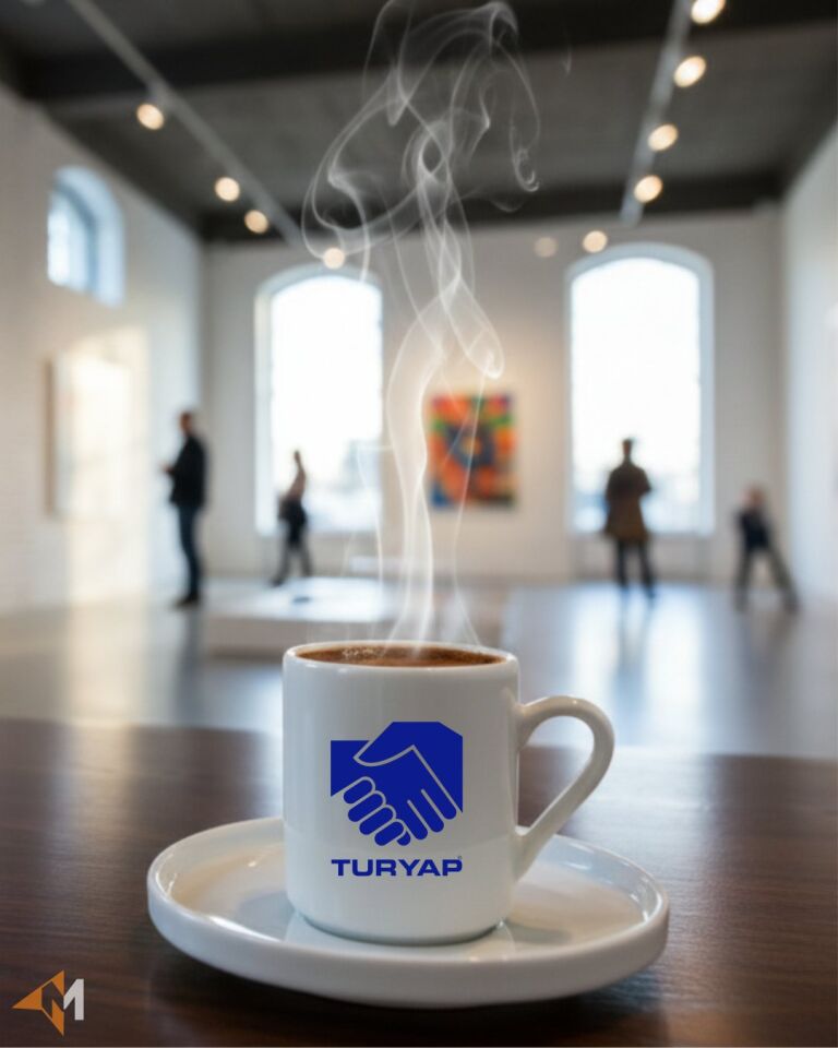 Emlak Firması Logolu Kahve Fincanı