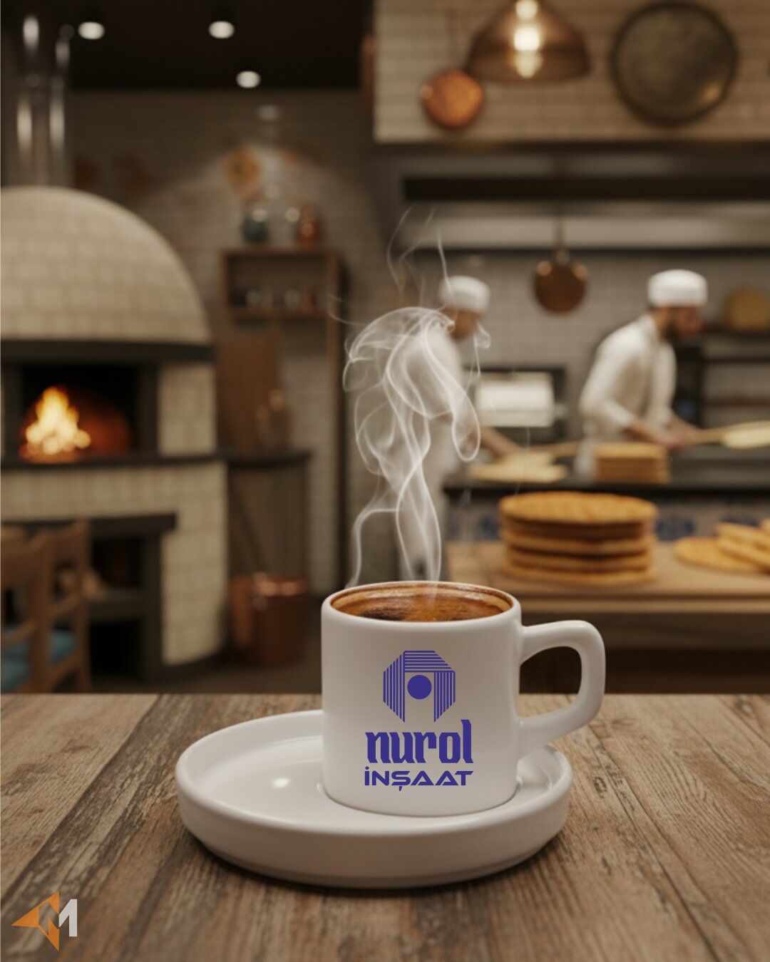 İnşaat Firmalarına Özel Türk Kahvesi Fincanı