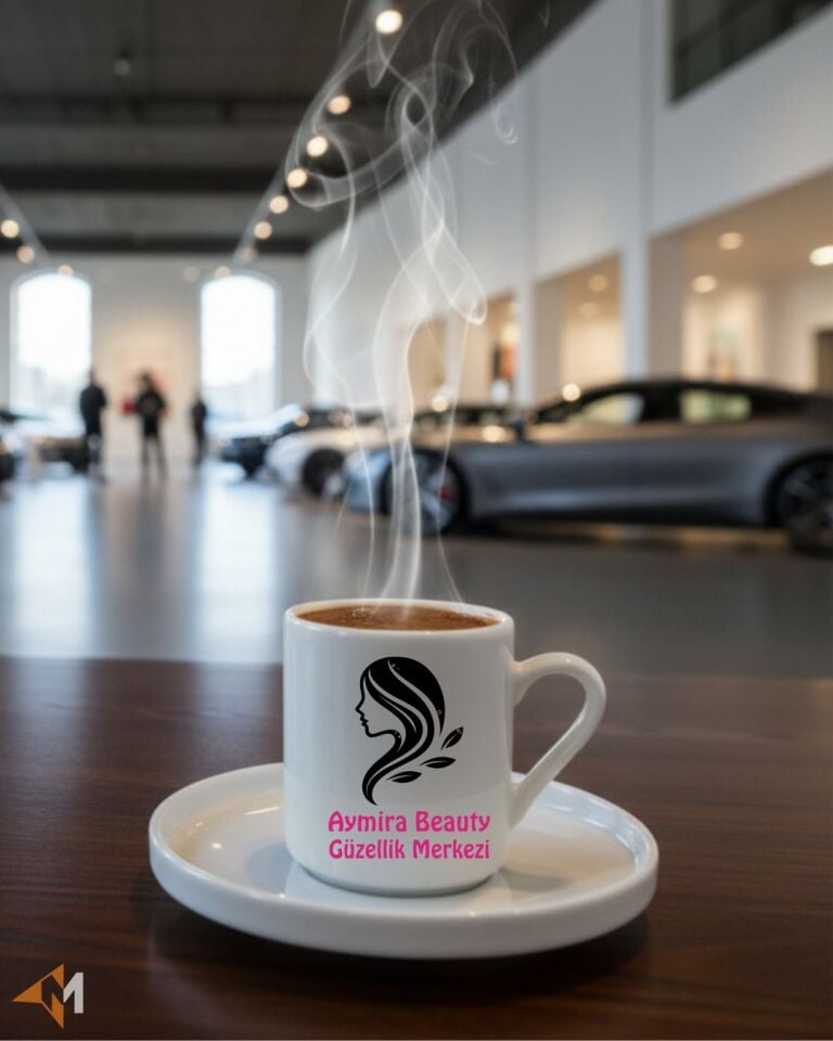 Güzellik Salonu Türk Kahvesi Fincanı