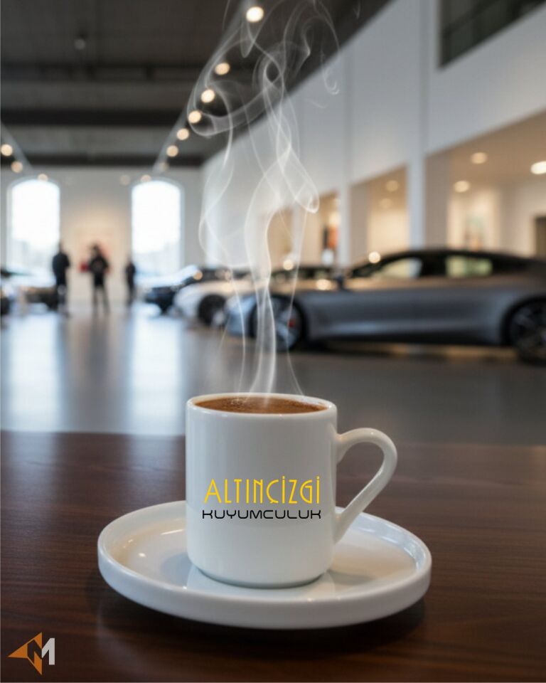 Kuyumcu Logolu Kahve Fincanı