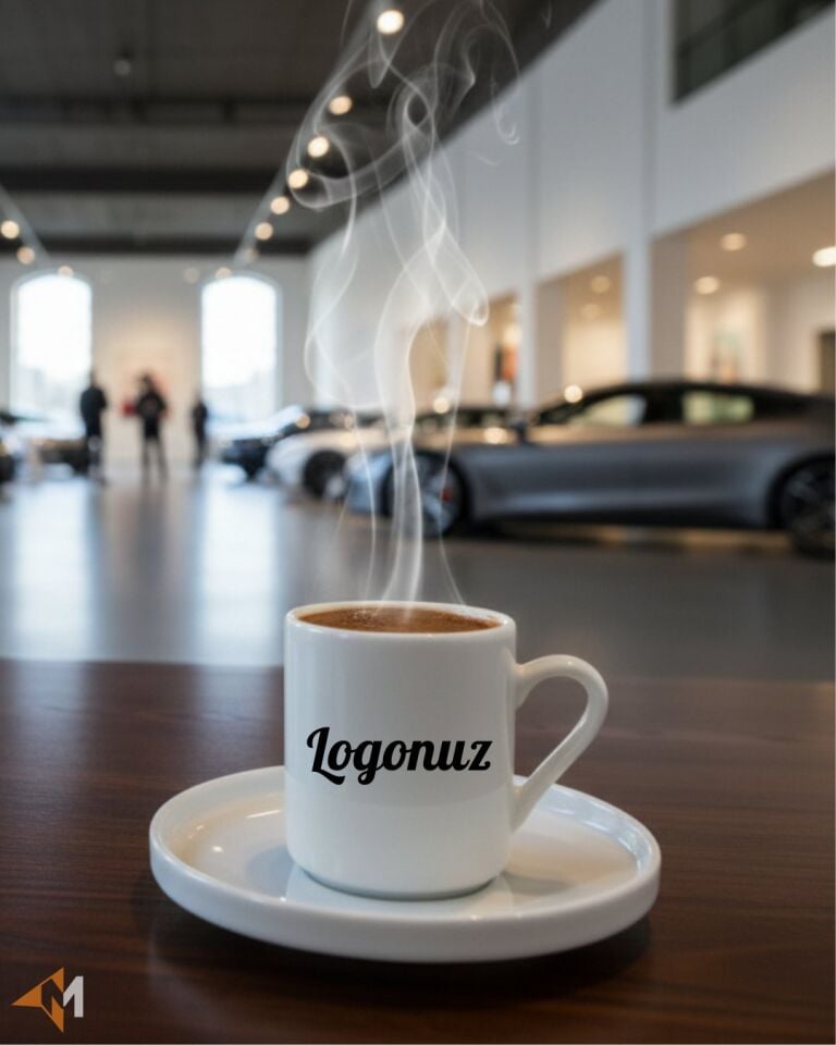 Firma Logolu Türk Kahvesi Fincanı