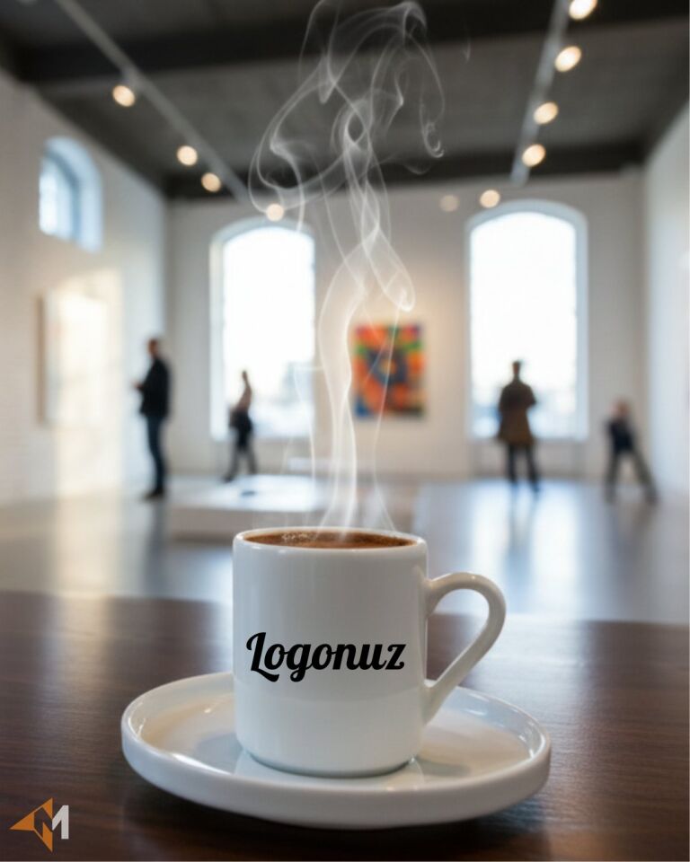 Firma Logolu Türk Kahvesi Fincanı