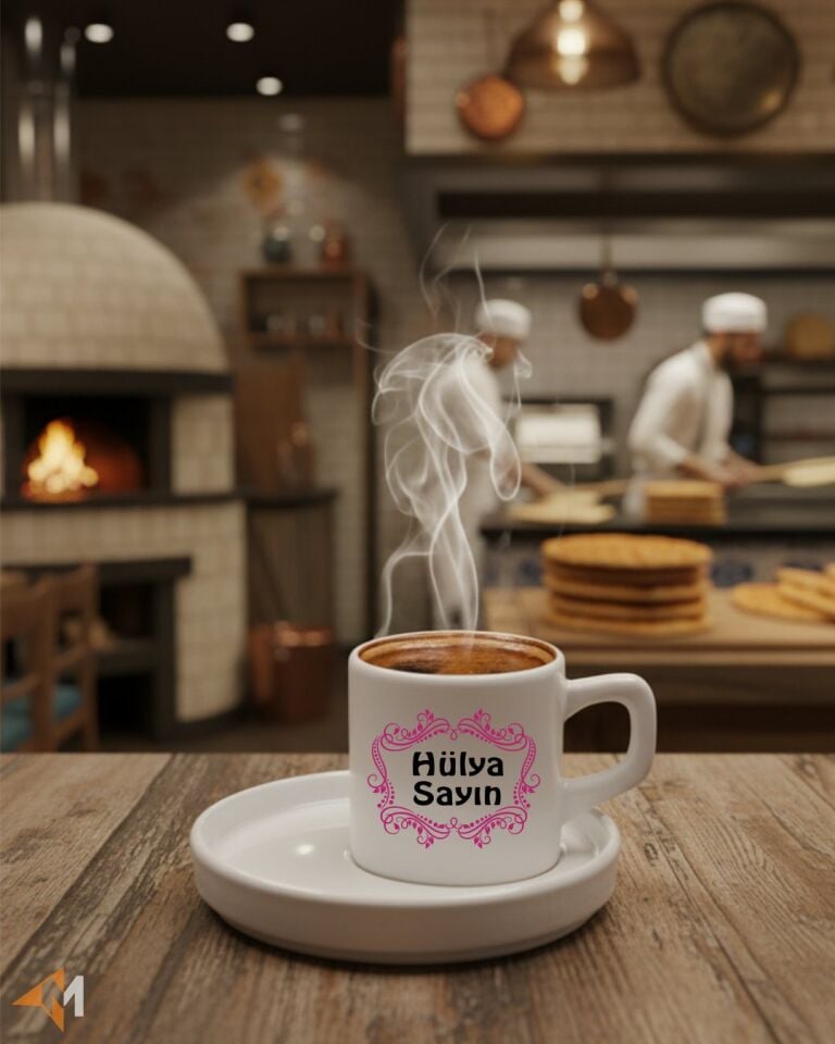 Kişiye Özel Türk Kahvesi Fincanı