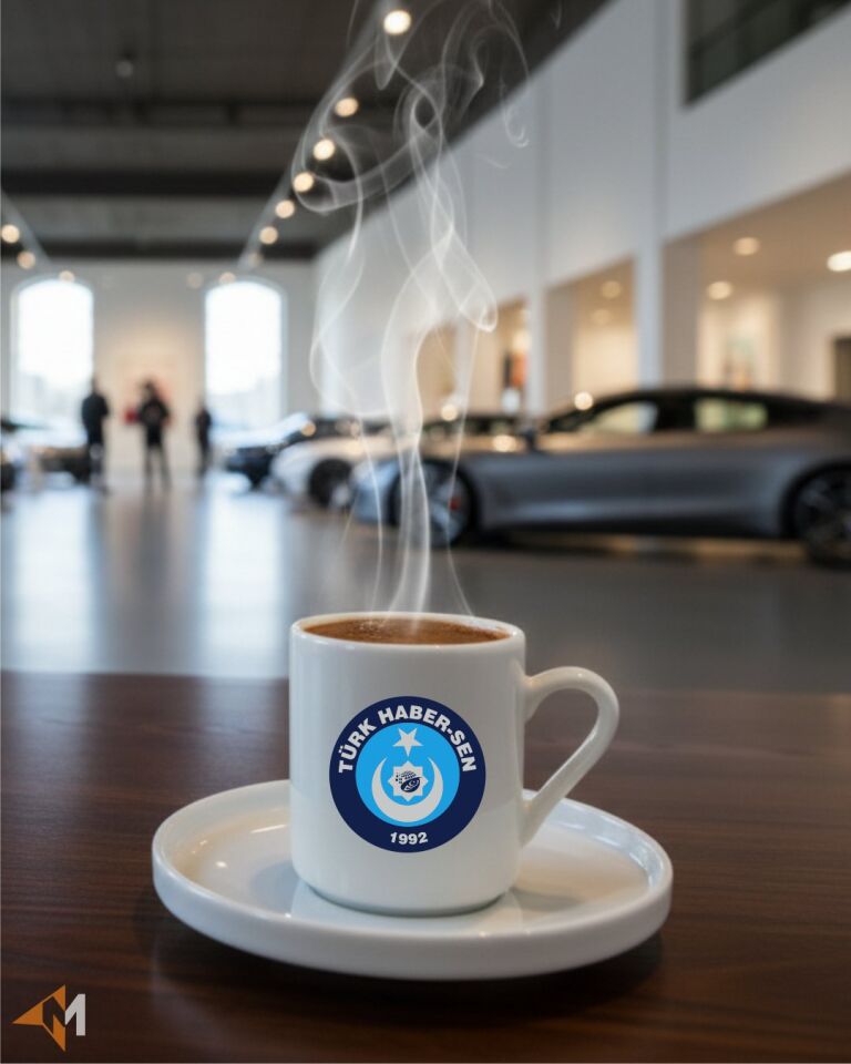 Sendika Logo Baskılı Türk Kahvesi Fincanı