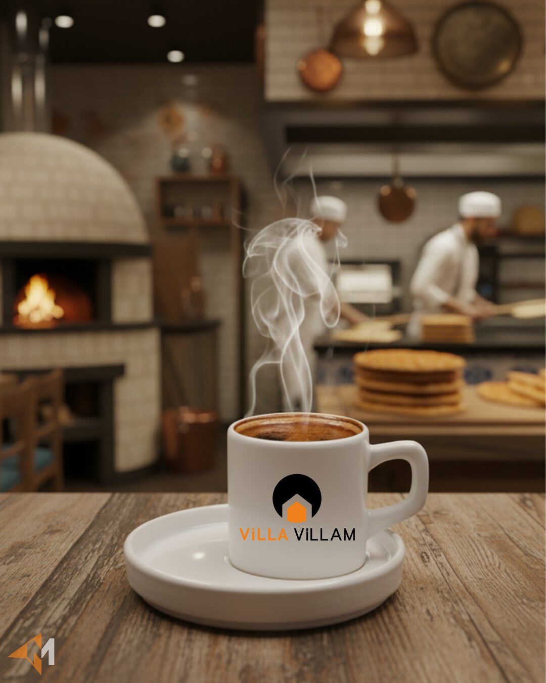 Kurumsal Logo Baskılı Kahve Fincanı