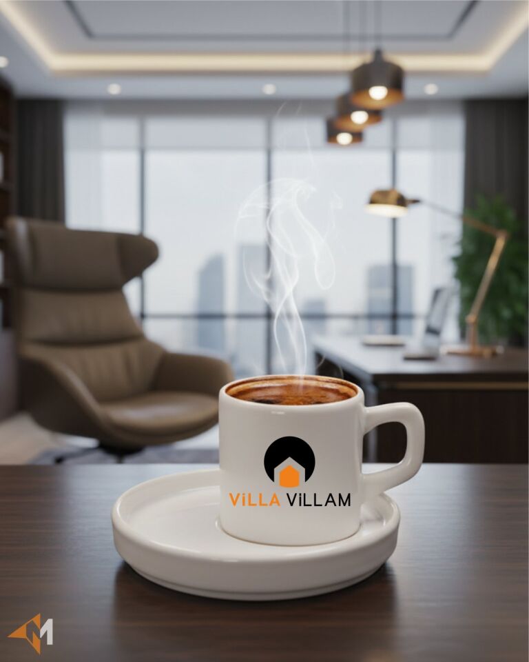 Kurumsal Logo Baskılı Kahve Fincanı