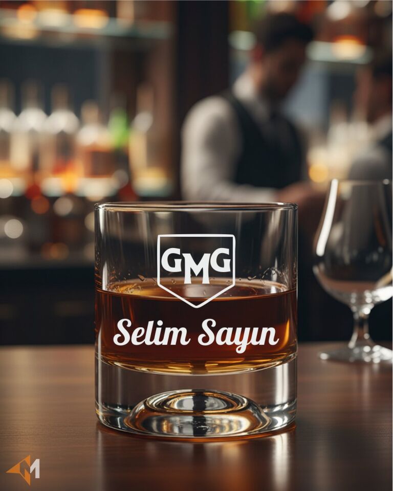 Firma Logolu Viski Bardağı