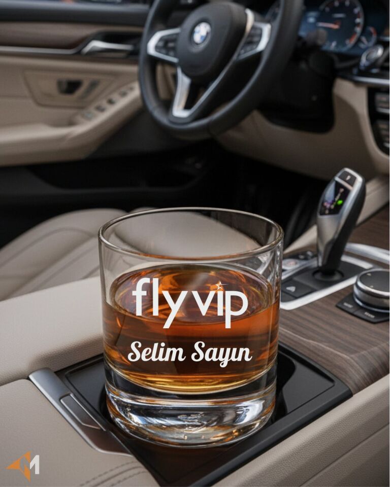 Firma Logolu Viski Bardağı