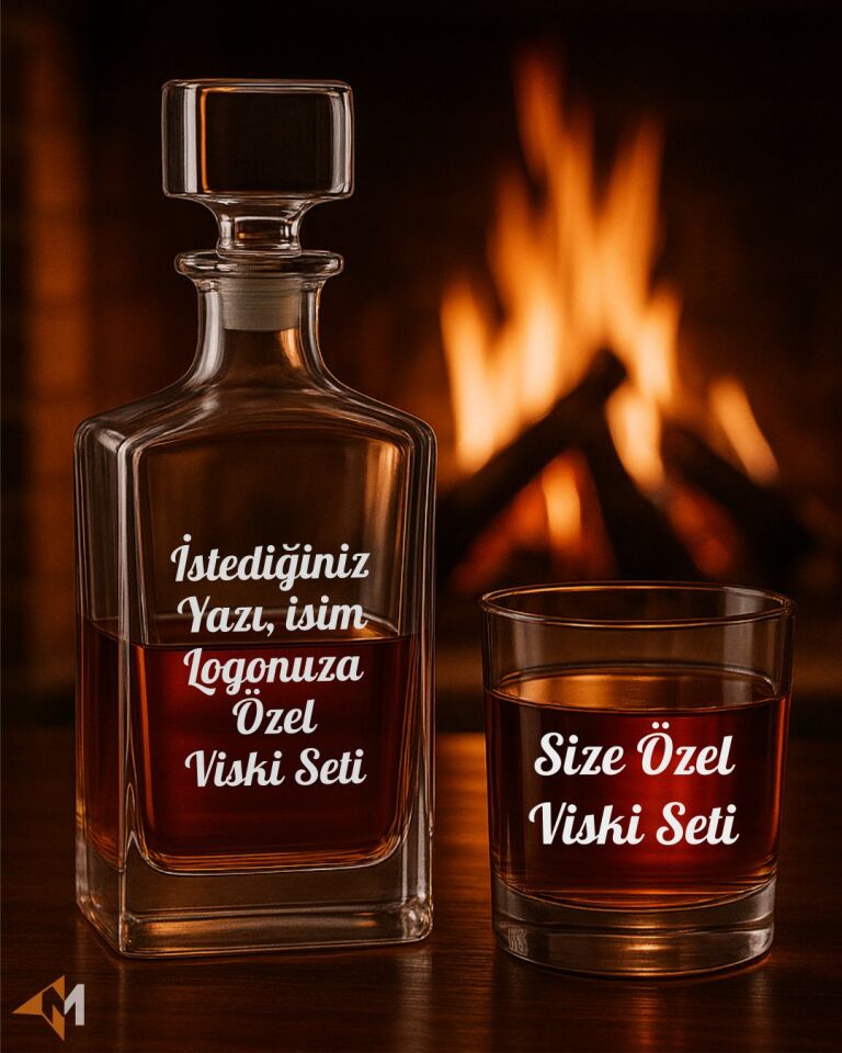 Tasarlanabilir Viski Takımı
