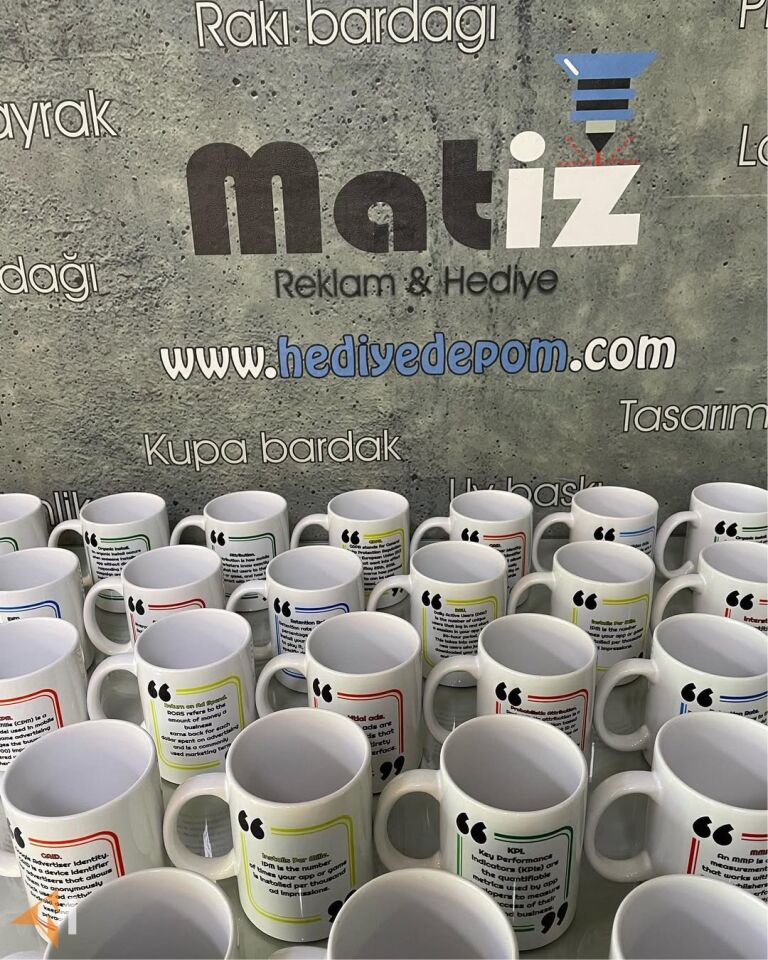 Logo Baskılı Kupa Bardak