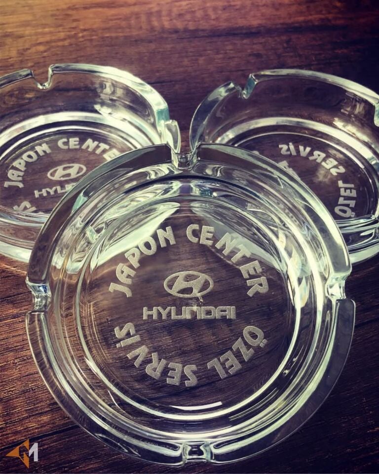 Firma Logolu Cam Küllük