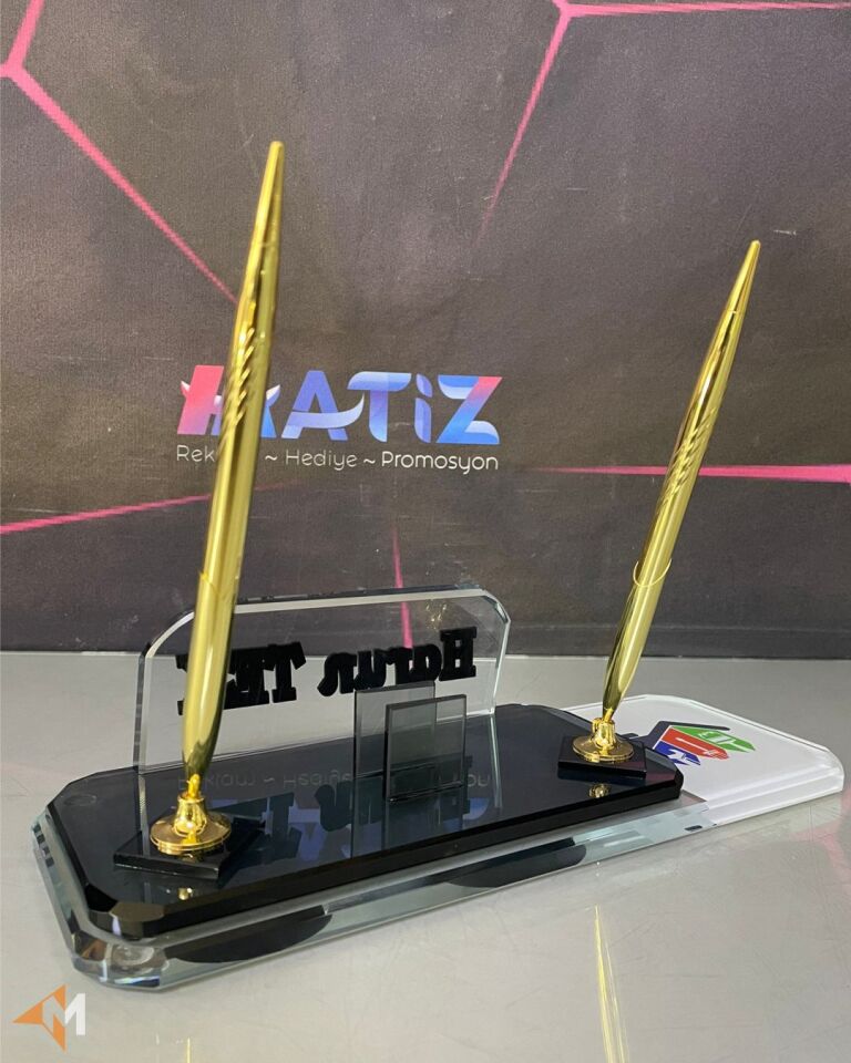 Dekorasyon Firmalarına Özel Logolu İsimlik