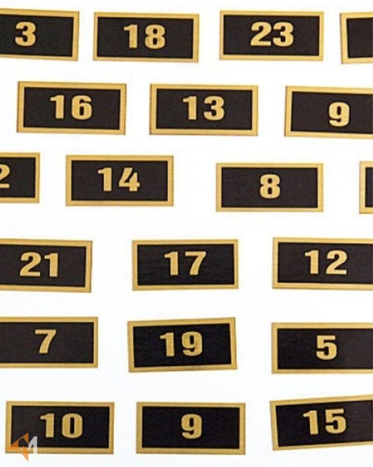 Sarı Renk Posta Kutusu Etiketi