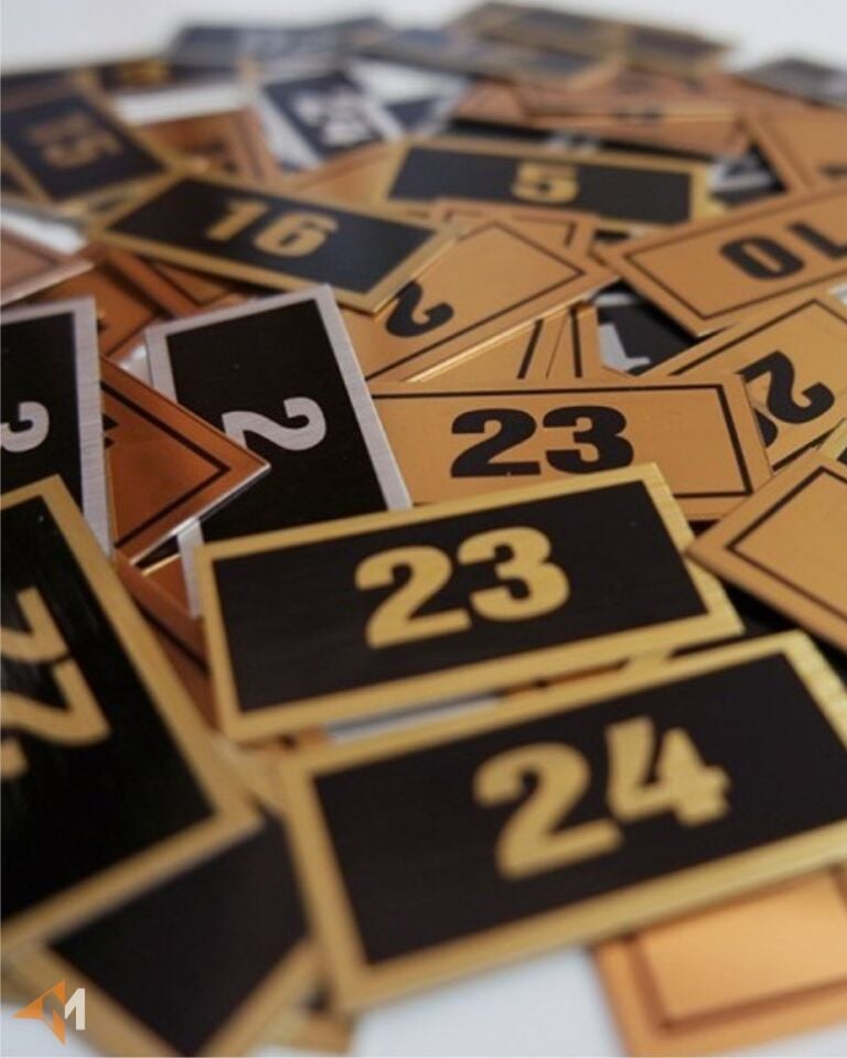 Sarı Renk Posta Kutusu Etiketi