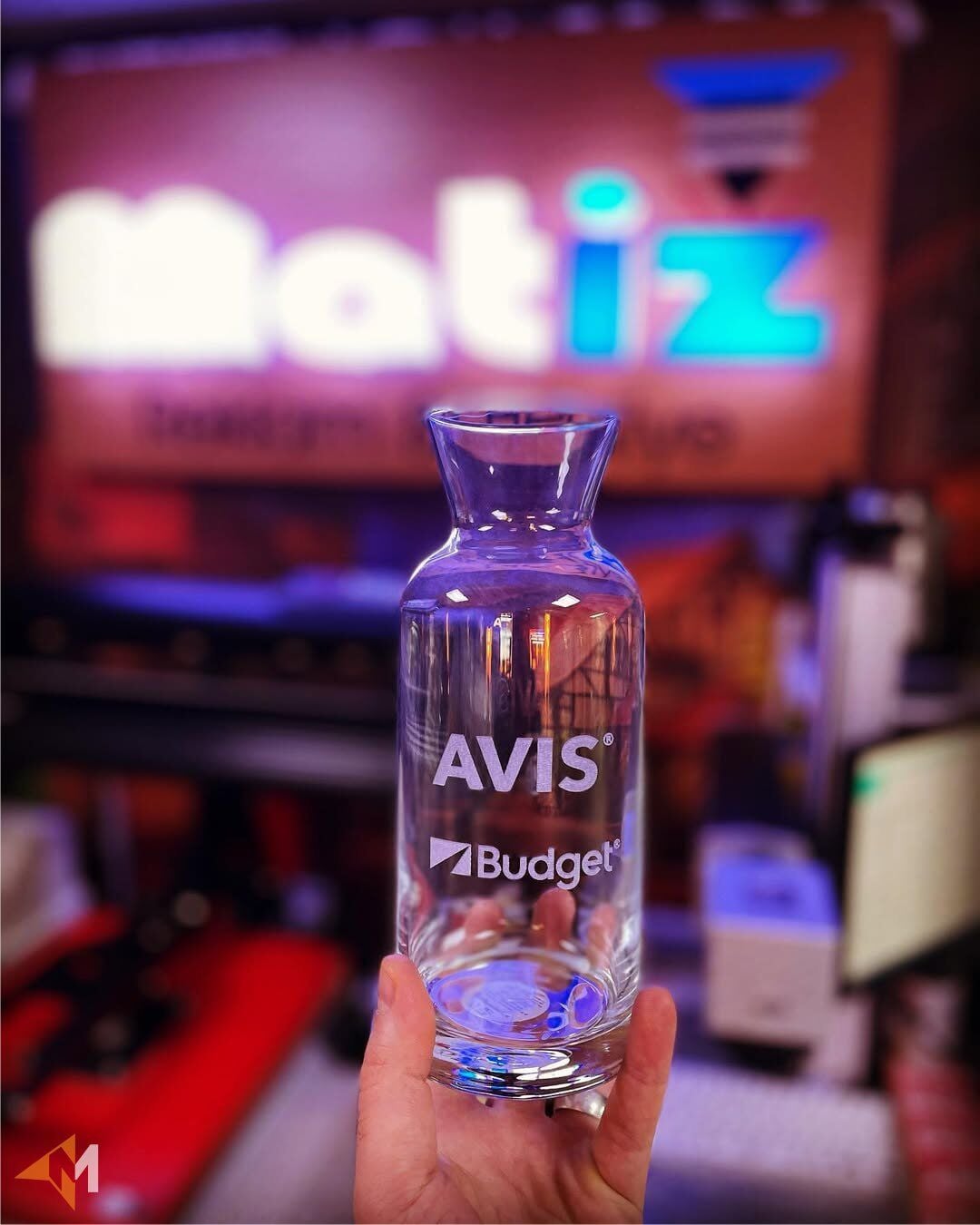 Logo Baskılı Cam Sürahi