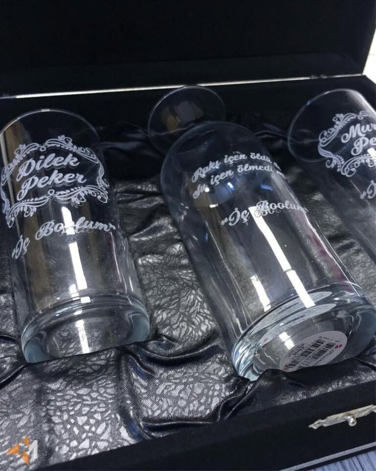 Karaflı Kutulu Rakı Seti