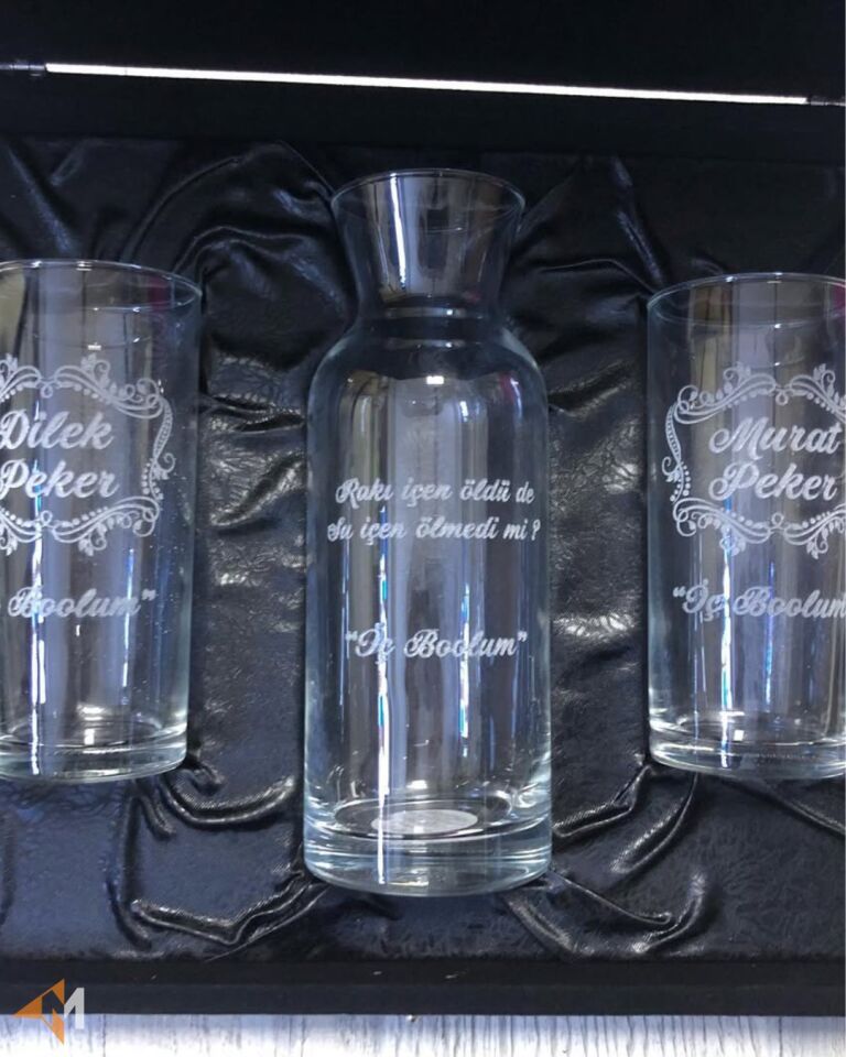 Karaflı Kutulu Rakı Seti