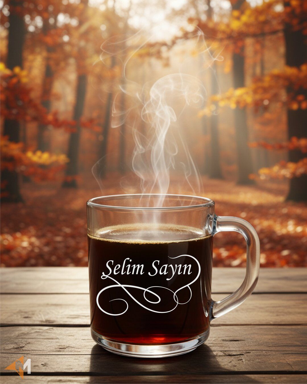 Lazer İşleme Cam Kupa Bardak