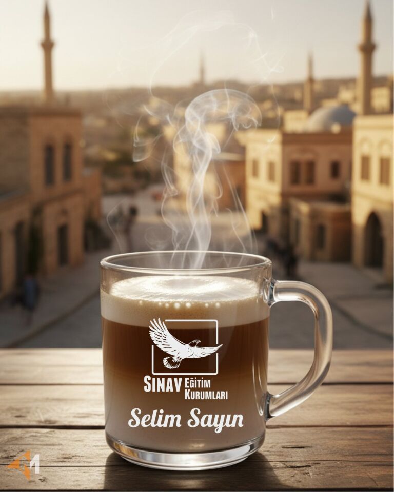 Dershane ve Okullara Özel Logolu Bardak