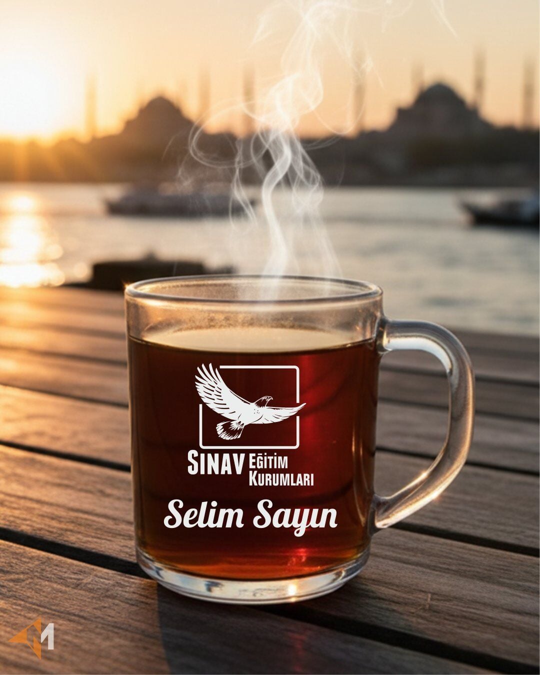 Dershane ve Okullara Özel Logolu Bardak