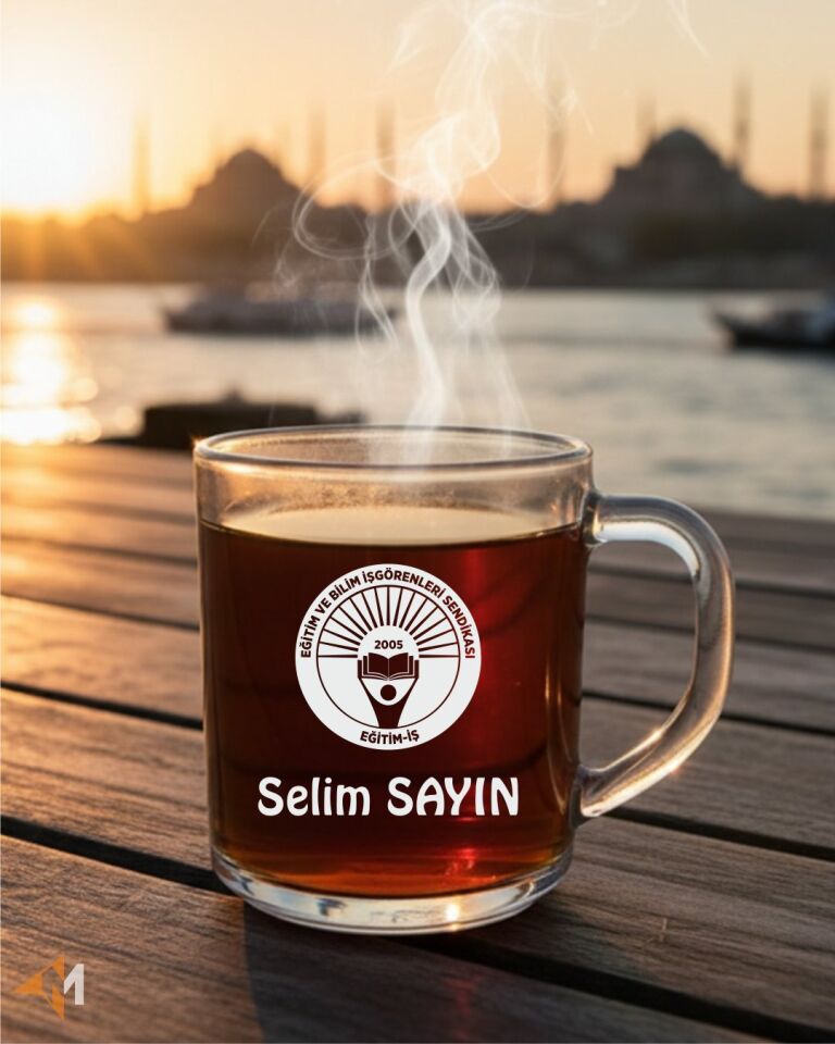 Sendika Logolu Promosyon Kupa Bardak