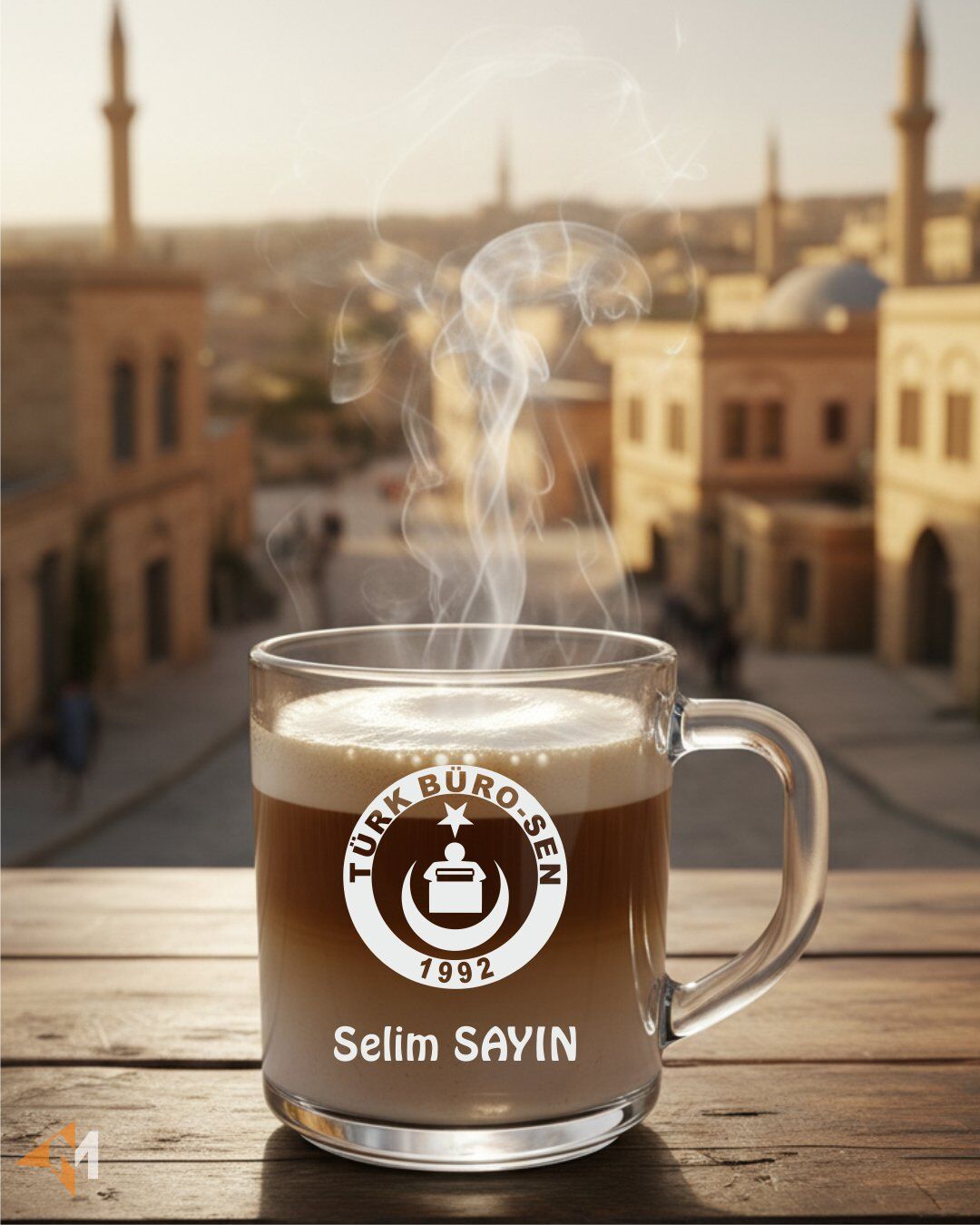 Sendika Logolu Promosyon Kupa Bardak