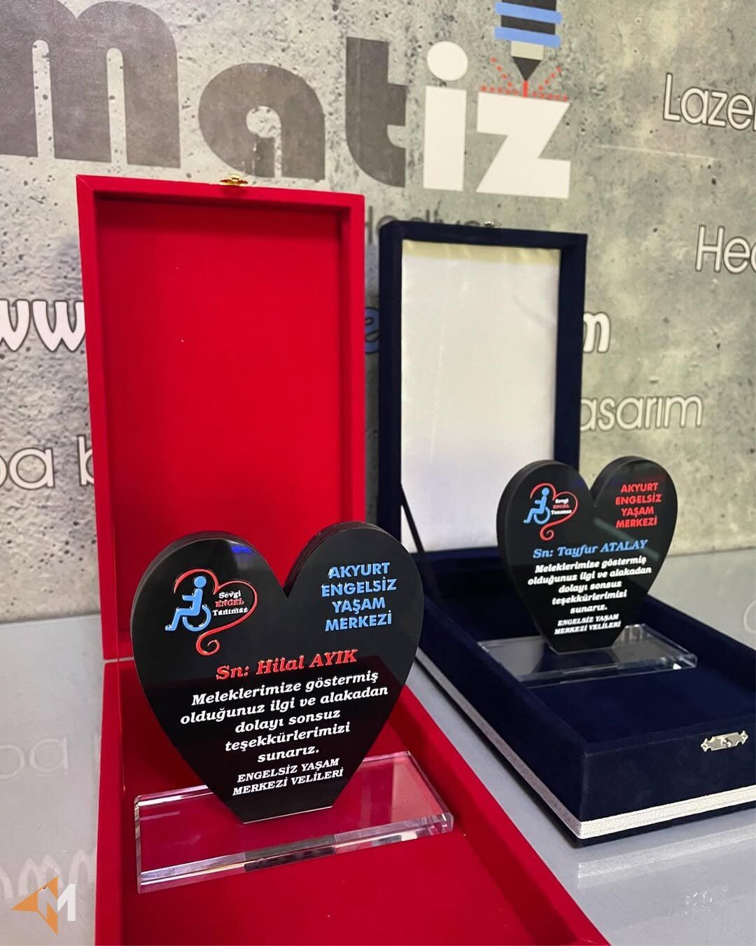 Pleksi Özel Üretim Plaket